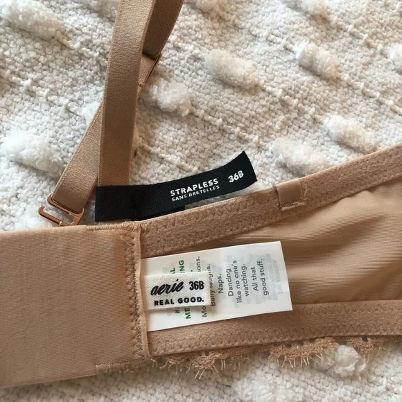 Aerie Real Good Showoff Strapless Push Up Bra - Picture 5 of 6